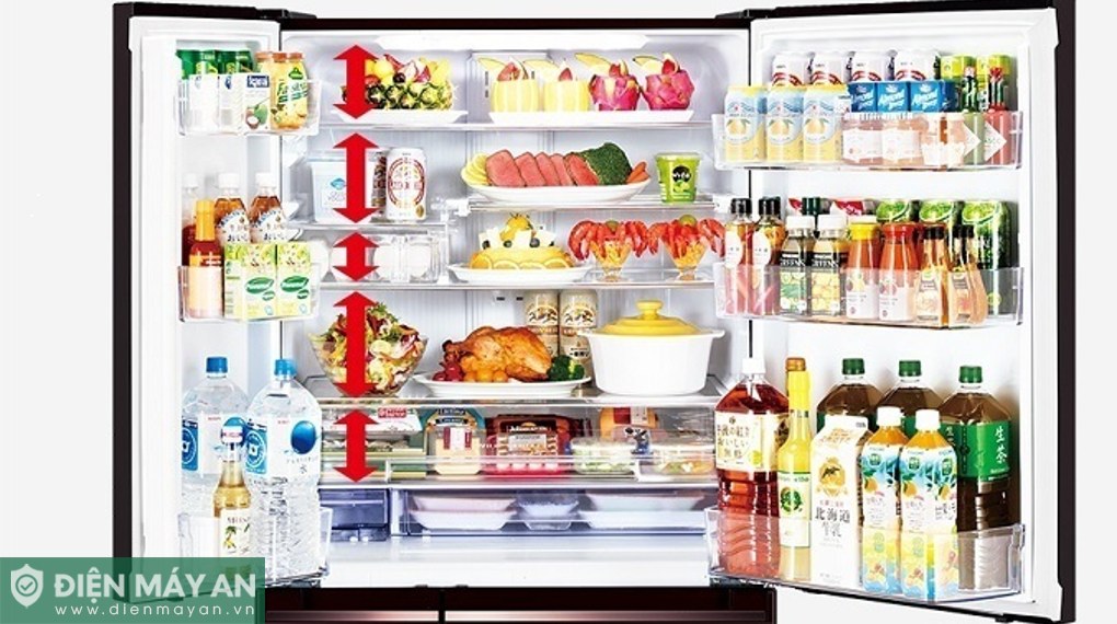 Tủ lạnh Mitsubishi Electric Inverter 365 lít MR-CGX46EN-GBR-V